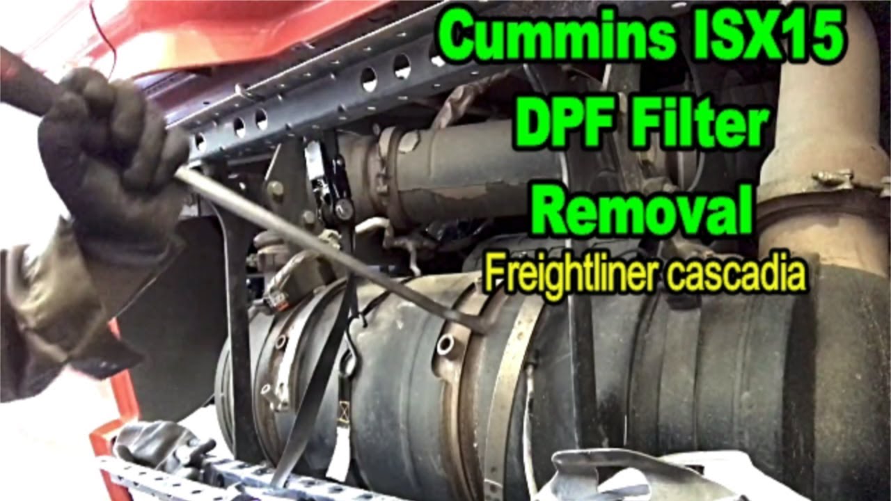 Cummins isx remove dpf engine